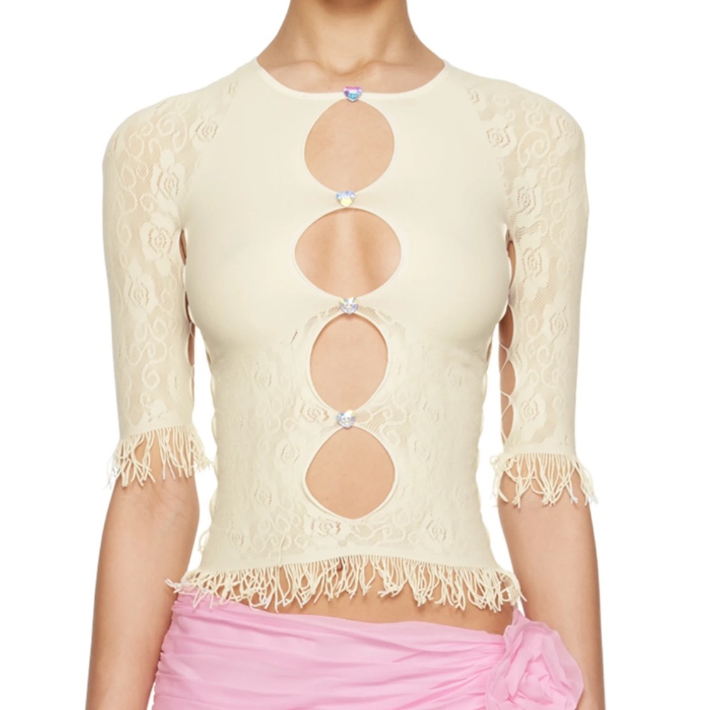 Poster Girl The Miranda Top in Butter